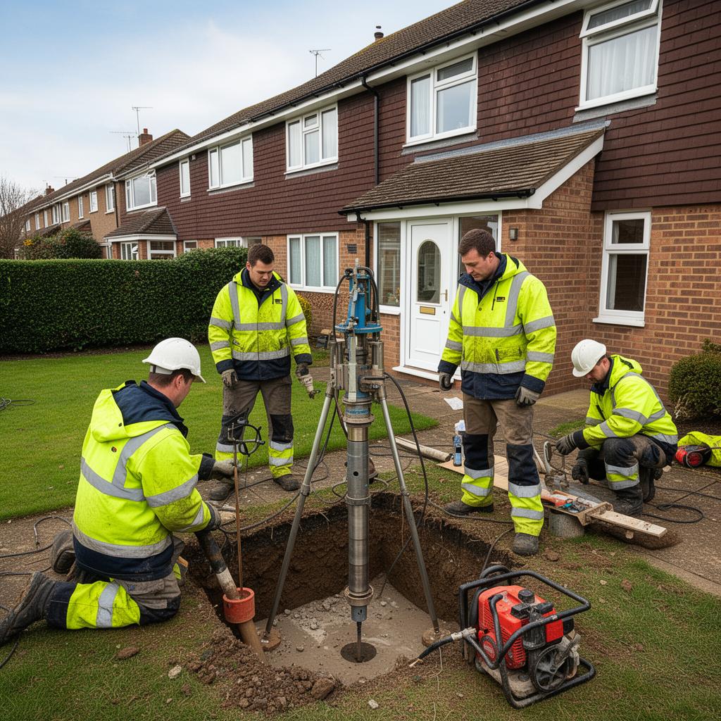 Essex Subsidence team at work