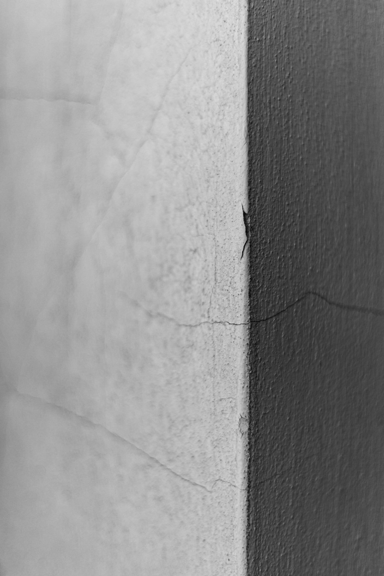 Wall crack detail